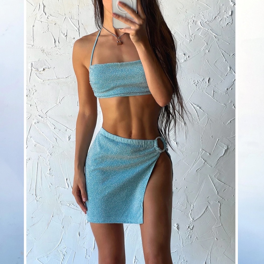 Generation Outcast Clothing Cancun Mini Skirt And Crop Top